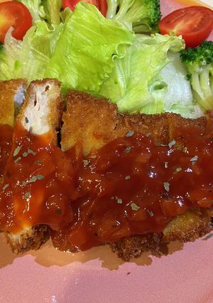 豚ロース薄切りでミルフィーユチーズカツ☆-レシピのメイン写真
