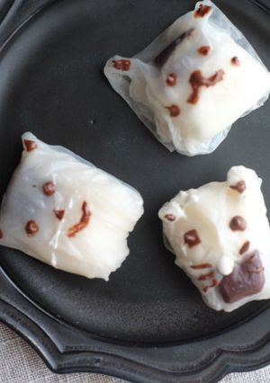 ライスペーパーでましゅまろチョコ大福-レシピのメイン写真