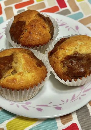 超簡単☆バナナちーず珈琲マフィン♪♪-レシピのメイン写真