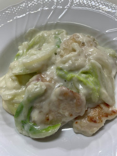 鶏胸肉と白菜のクリーム煮-レシピのメイン写真