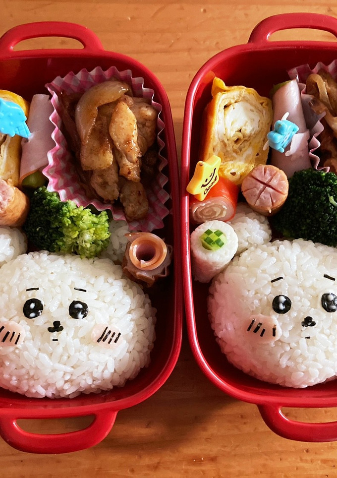 簡単！！ちいかわ　お弁当♡-レシピのメイン写真