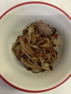 カキノキダケと牛肉のオイスターソース炒め-レシピのメイン写真