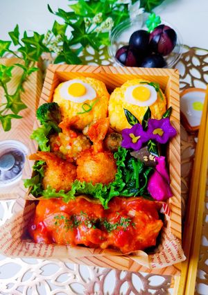 女子学生のお弁当（2023.10.6）-レシピのメイン写真
