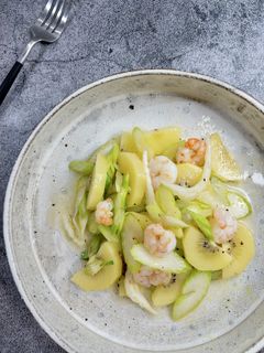 海老とセロリとキウイのマリネ-レシピのメイン写真
