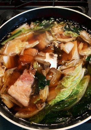 豚肉リブロースと白菜の甘煮-レシピのメイン写真