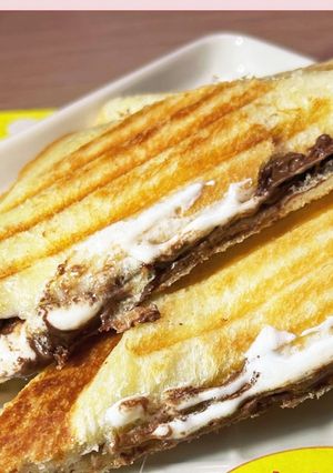 ホットサンド・チョコ味-レシピのメイン写真