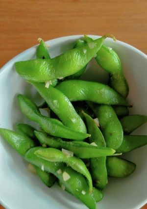 にんにくと枝豆の炒め-レシピのメイン写真