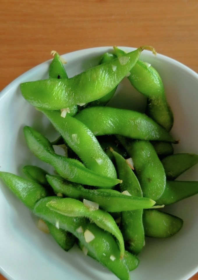 にんにくと枝豆の炒め-レシピのメイン写真