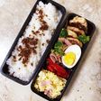 鶏バーグ高1boy's lunch
