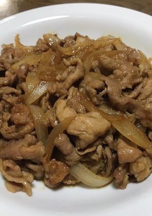 エバラ黄金の味で作る豚と玉ねぎの焼肉-レシピのメイン写真