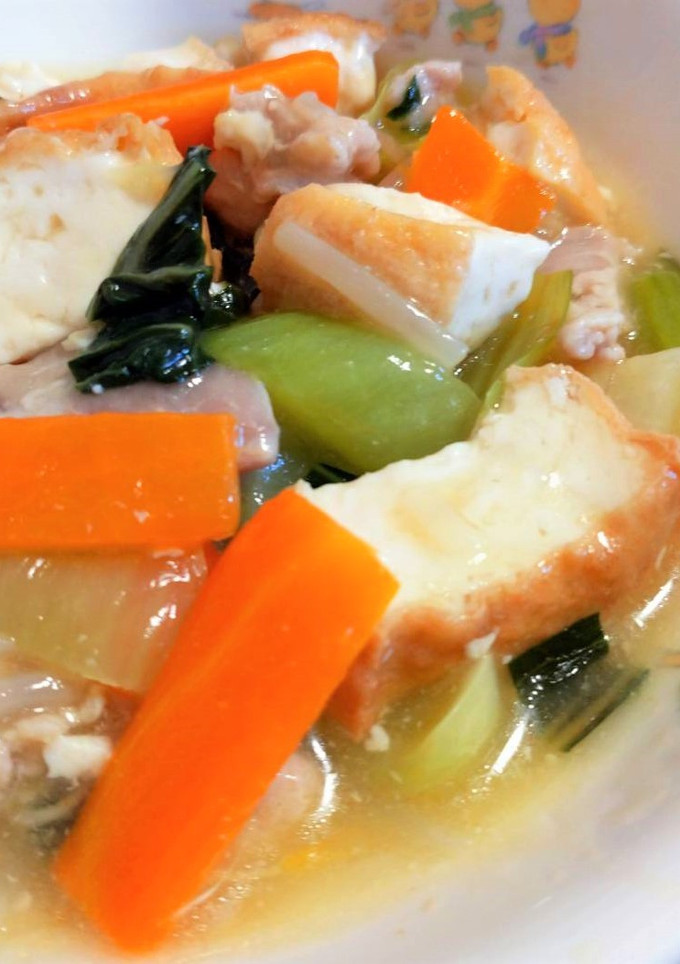 【保育園給食】厚揚げの中華煮-レシピのメイン写真