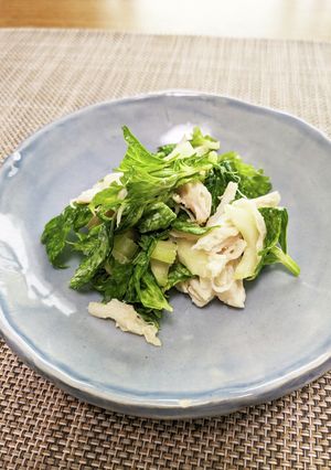 セロリとチキンのマヨポン和え-レシピのメイン写真