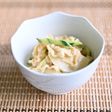 モーウイとミミガーのピーナッツバター和え