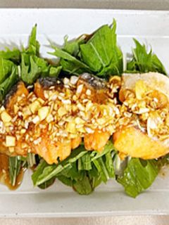ごま油香る秋鮭のねぎ香味ダレ-レシピのメイン写真