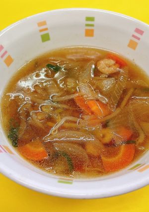 えびの中華スープ☆給食メニュー-レシピのメイン写真