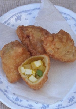 チーズサモサ-レシピのメイン写真