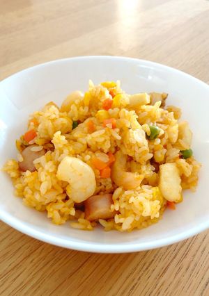 ミックスベジタブルで簡単＊カレーピラフ-レシピのメイン写真