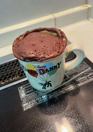 ちょーーしっとりチョコマグカップケーキ♡-レシピのメイン写真