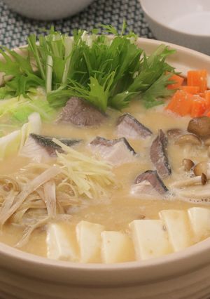 あたたまる♪ぶりの味噌しょうが酒粕鍋-レシピのメイン写真