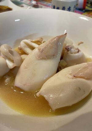 ヤリイカニンニク炒め-レシピのメイン写真