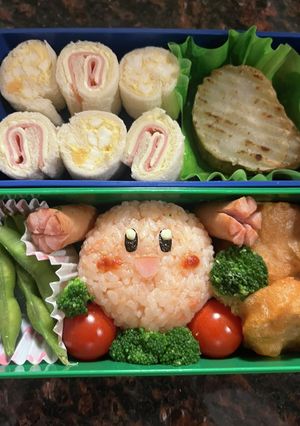 キャラ弁★星のカービィ-レシピのメイン写真