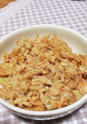 きのこ入り　鮭の味噌ほぐし-レシピのメイン写真