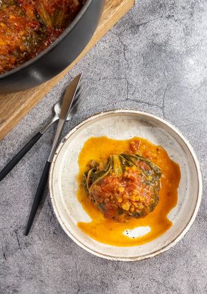 ロール白菜のトマト煮込み-レシピのメイン写真