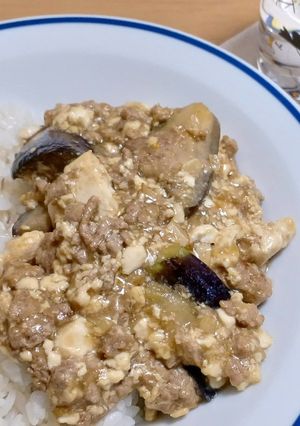 ジューシーでボリュームある麻婆茄子豆腐-レシピのメイン写真