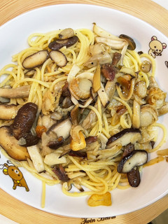 キノコたっぷり秋パスタ-レシピのメイン写真