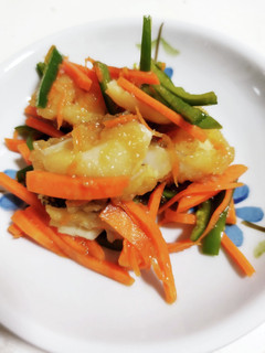 鱈と野菜の甘酢和え-レシピのメイン写真
