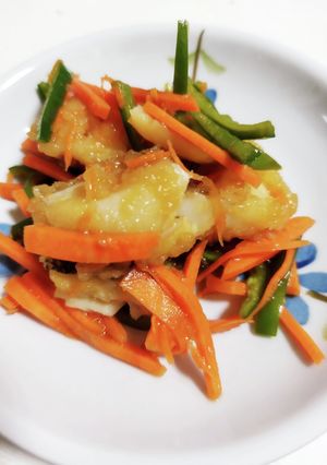 鱈と野菜の甘酢和え-レシピのメイン写真