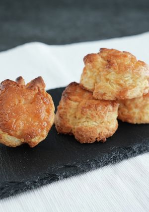 のせて焼いたらアップルパイ風!スコーン-レシピのメイン写真