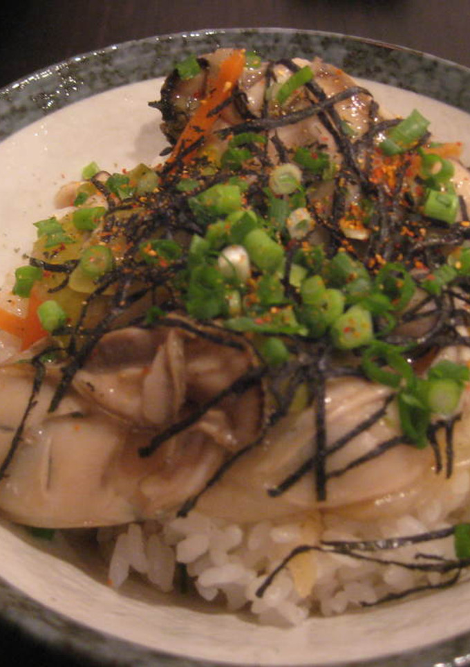 牡蠣のあっさり丼-レシピのメイン写真