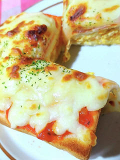 ピザトースト-レシピのメイン写真