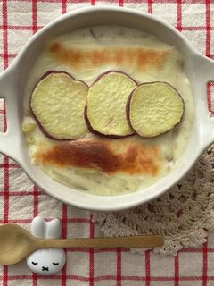 さつまいもときのこで秋のグラタン-レシピのメイン写真