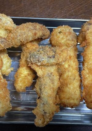 炭酸水入衣でサクサク松茸のフライ-レシピのメイン写真