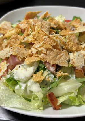 カリカリチーズのシーザーサラダ-レシピのメイン写真