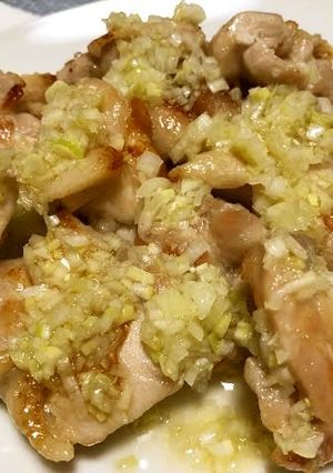 鶏肉のねぎ塩レモンだれ-レシピのメイン写真