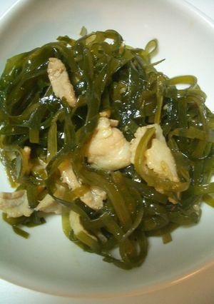 切り昆布と豚肉のいため煮-レシピのメイン写真