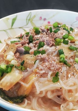 白菜と豚肉のうまうまトロトロしらたき-レシピのメイン写真