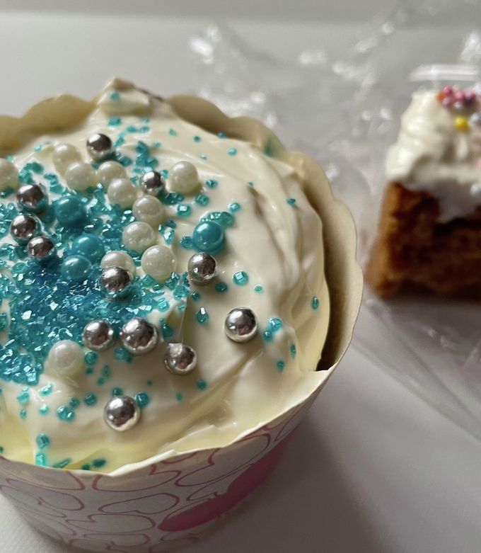 オートミールいちごカップケーキ-レシピのメイン写真