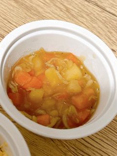 後期食 人参とジャガイモとしらすの煮物-レシピのメイン写真