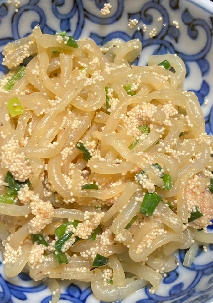 作り置き！かさ増し！たらこ白滝♪-レシピのメイン写真