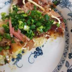 A picture of ふわふわdeカロリーダウンお好み焼き!.