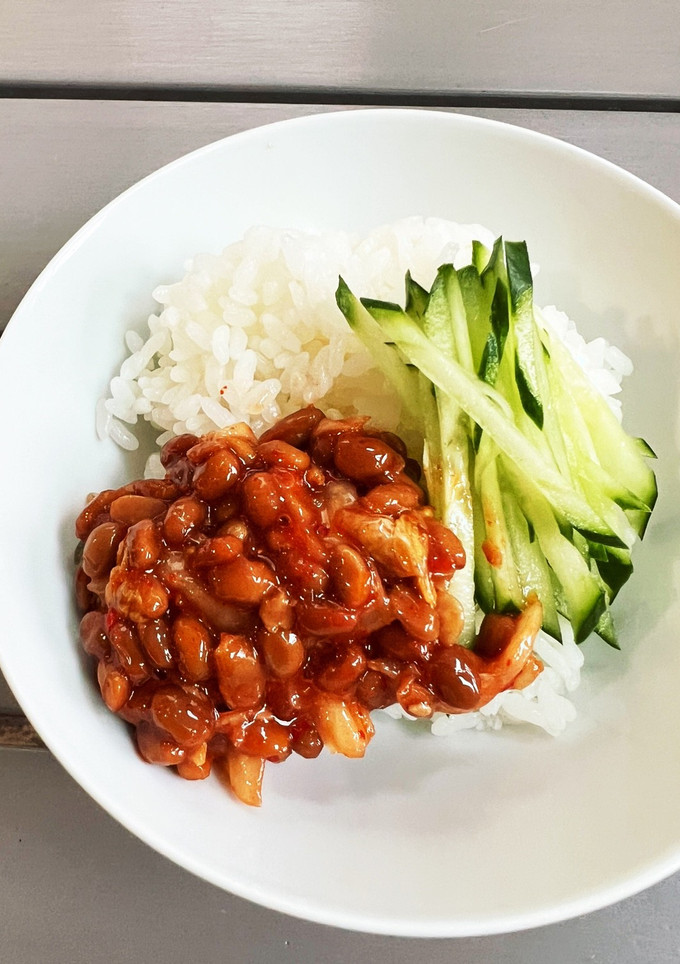 頭皮の血流よくして薄毛に効く？納豆キムチ-レシピのメイン写真