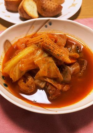 お父さんのボルシチ再現その①-レシピのメイン写真