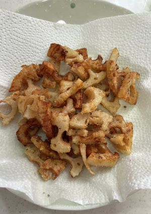 蓮根の揚げ焼き-レシピのメイン写真