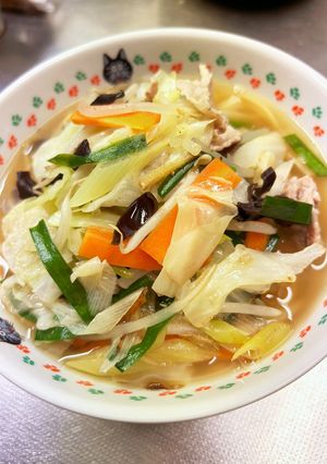 野菜たっぷりすぎタンメン。調味簡単です。-レシピのメイン写真