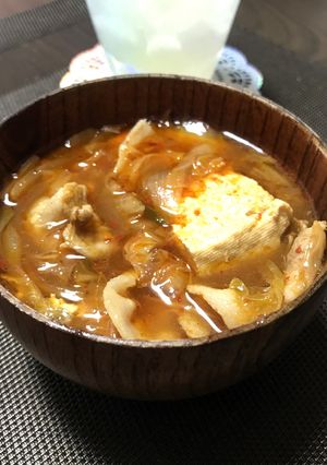 濃厚♪「キムチ豆腐鍋（スンドゥブ）」-レシピのメイン写真