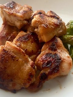 *鶏もも肉のめんつゆ柚子胡椒焼き*-レシピのメイン写真